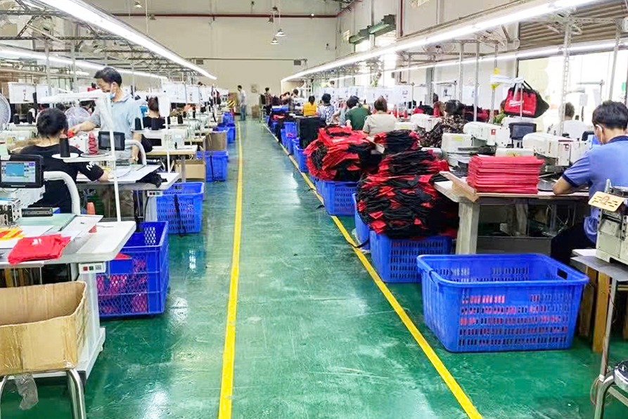 Khu sản xuất balo, túi xách